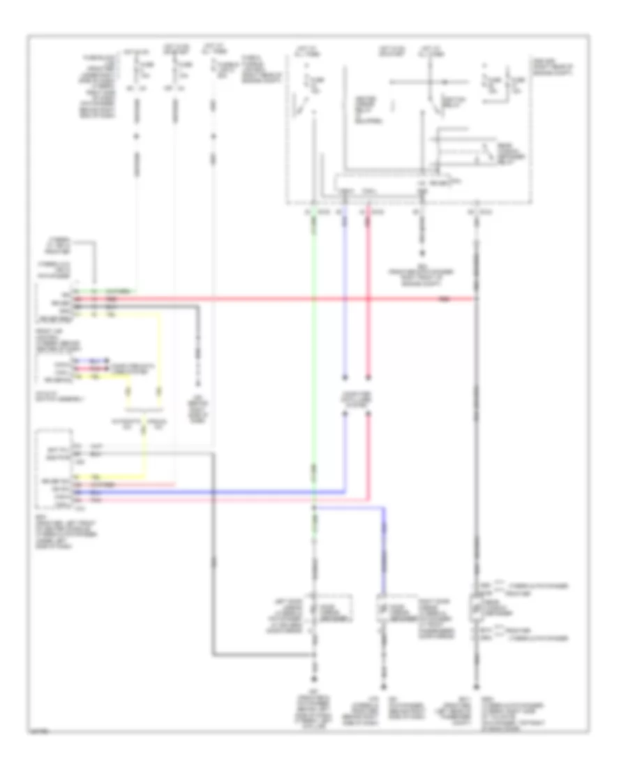 Defoggers Wiring Diagram for Nissan Frontier LE 2010