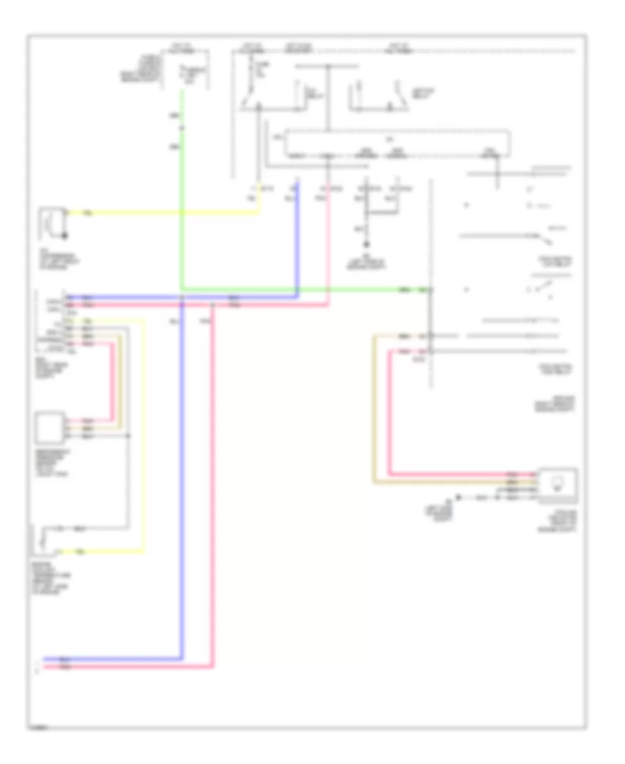 Automatic AC Wiring Diagram (3 of 3) for Nissan Pathfinder LE 2005