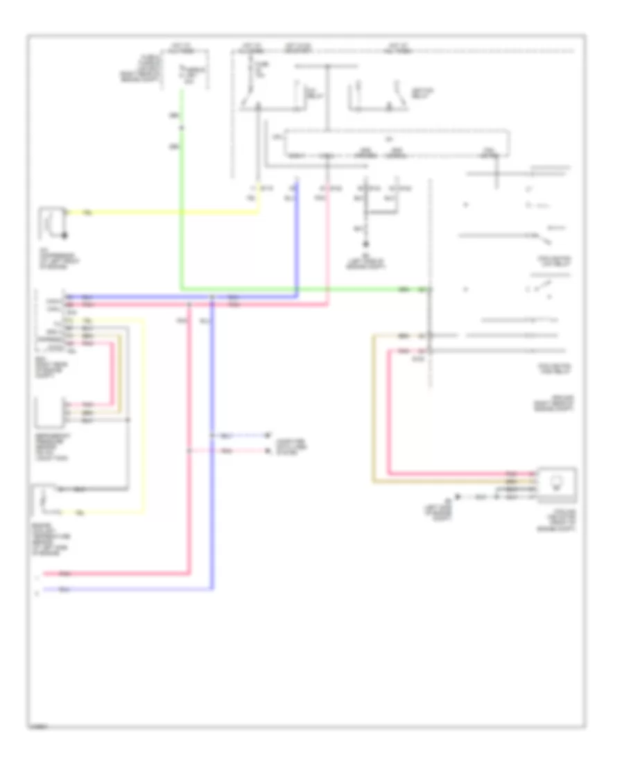 Manual A C Wiring Diagram 2 of 2 for Nissan Pathfinder LE 2005
