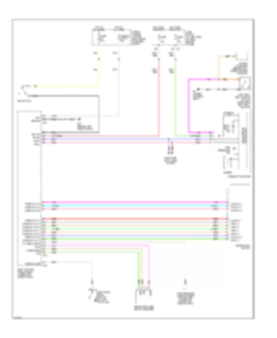 Warning Systems Wiring Diagram for Nissan Pathfinder LE 2005
