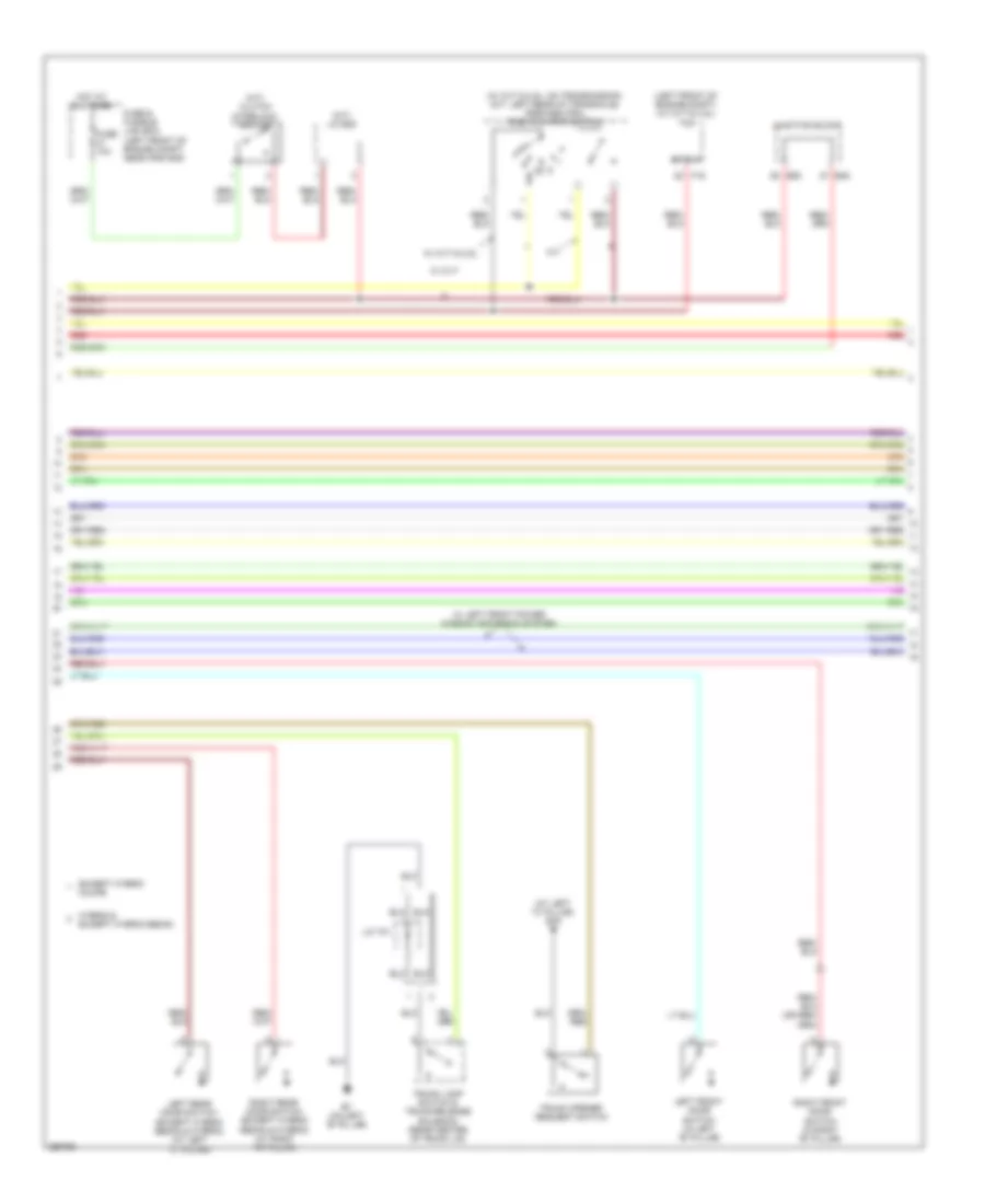 Anti-theft Wiring Diagram (3 of 4) for Nissan Altima Hybrid 2008