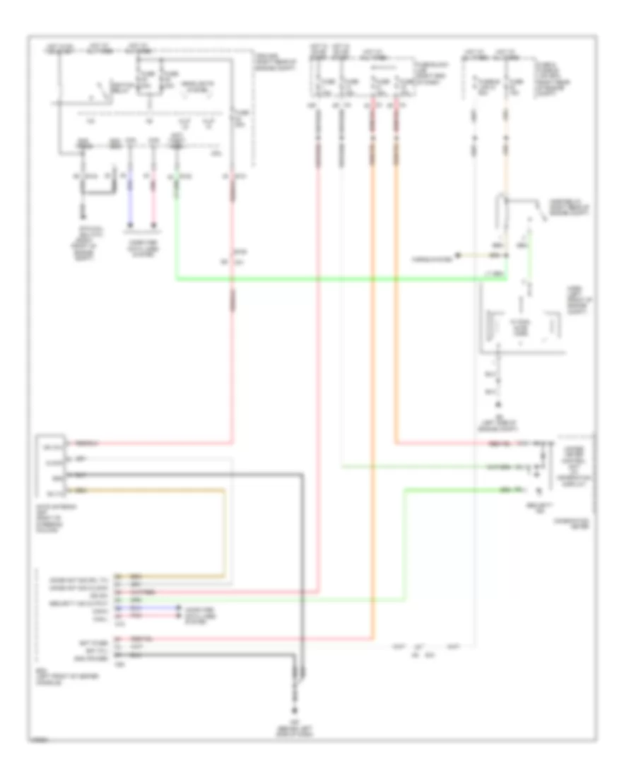 Immobilizer Wiring Diagram for Nissan Frontier PRO-4X 2012