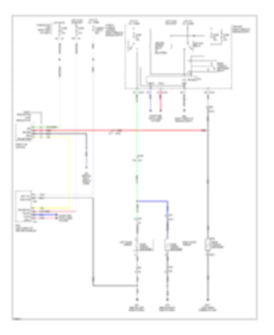 Defoggers Wiring Diagram for Nissan Frontier PRO-4X 2012