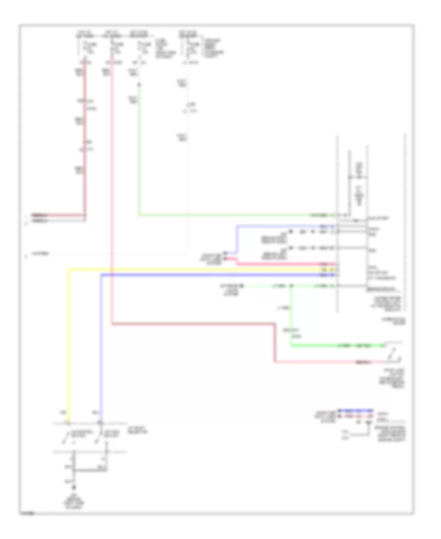 A T Wiring Diagram 2 of 2 for Nissan Frontier PRO 4X 2012