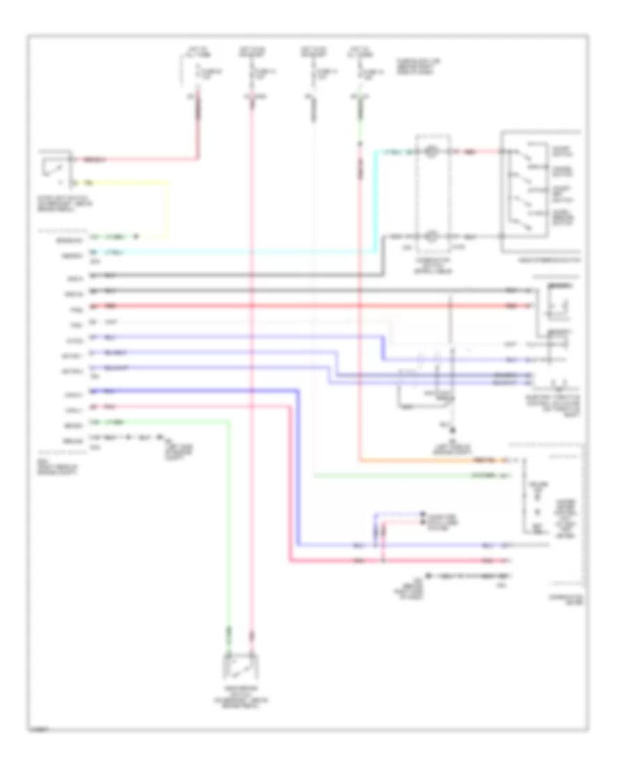Cruise Control Wiring Diagram for Nissan Pathfinder SE 2005