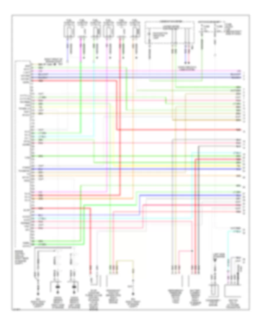 4 0L Engine Performance Wiring Diagram 1 of 4 for Nissan Pathfinder SE 2005