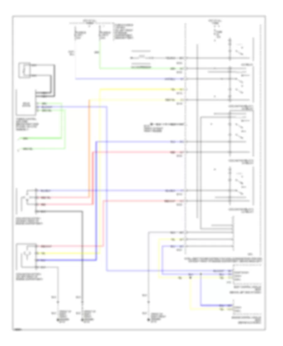 3.5L, Automatic AC Wiring Diagram (2 of 2) for Nissan Altima 2002
