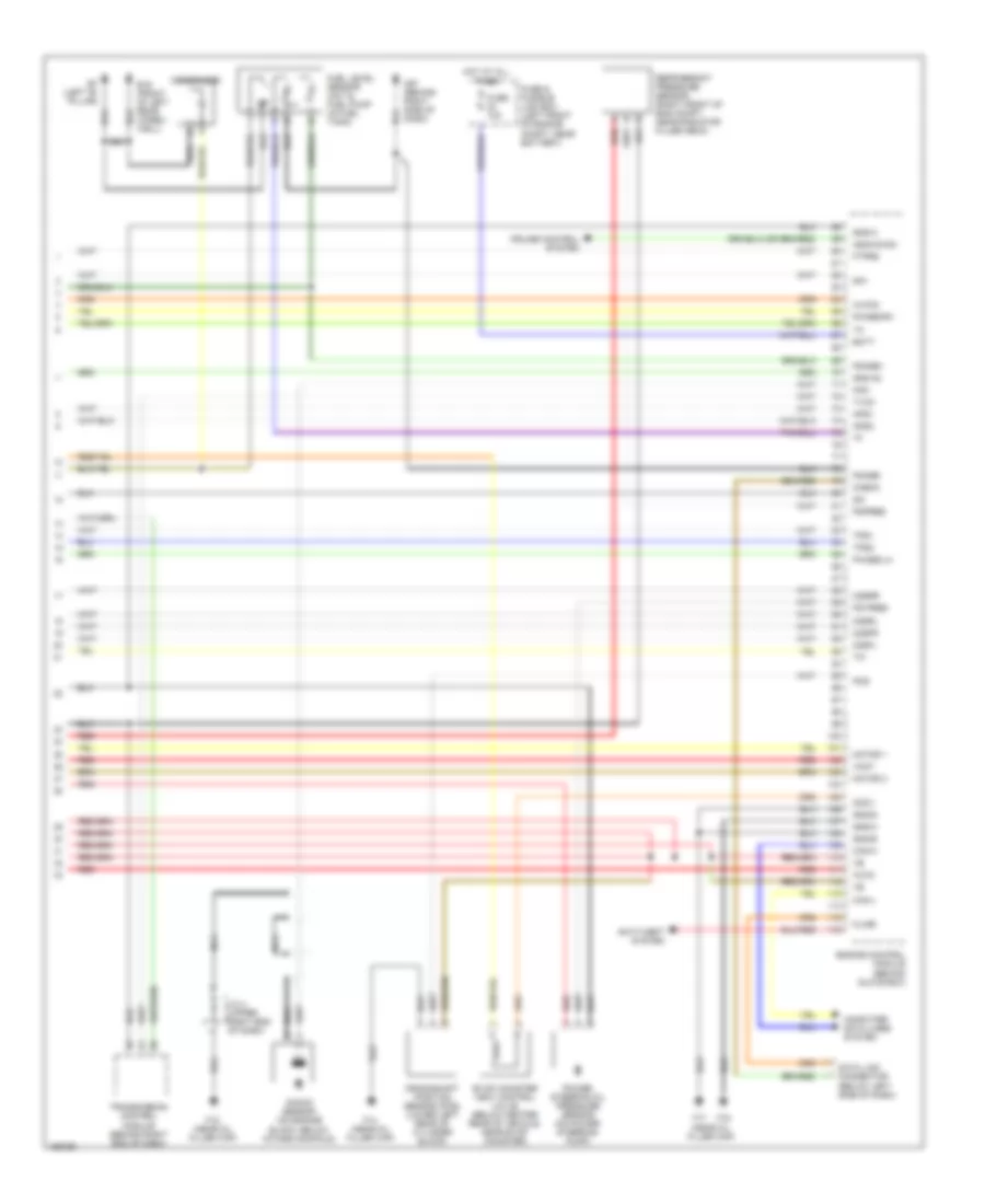 3.5L, Engine Performance Wiring Diagrams (4 of 4) for Nissan Altima 2002