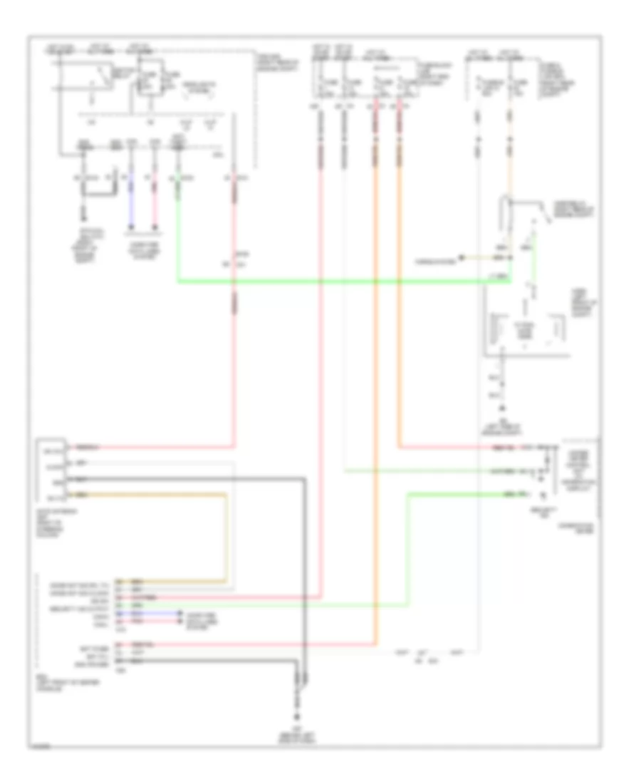 Immobilizer Wiring Diagram for Nissan Frontier PRO 4X 2013