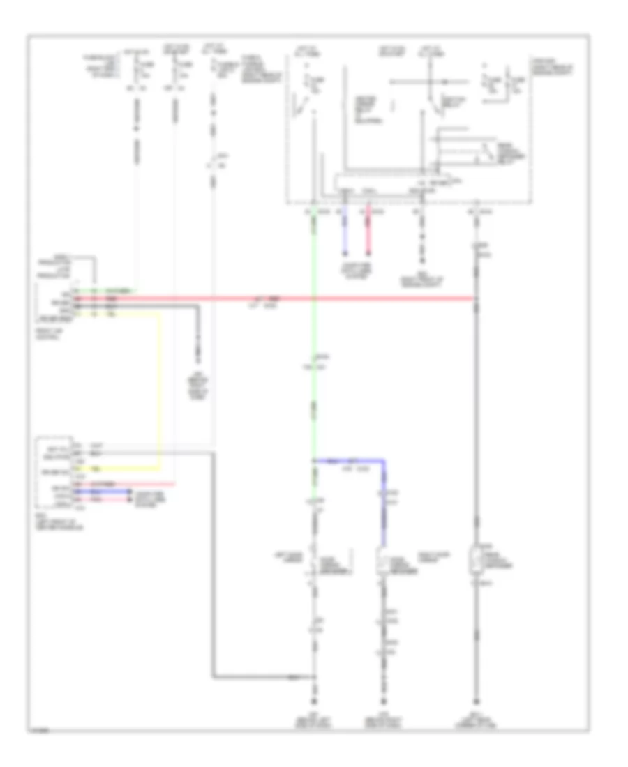 Defoggers Wiring Diagram for Nissan Frontier PRO-4X 2013
