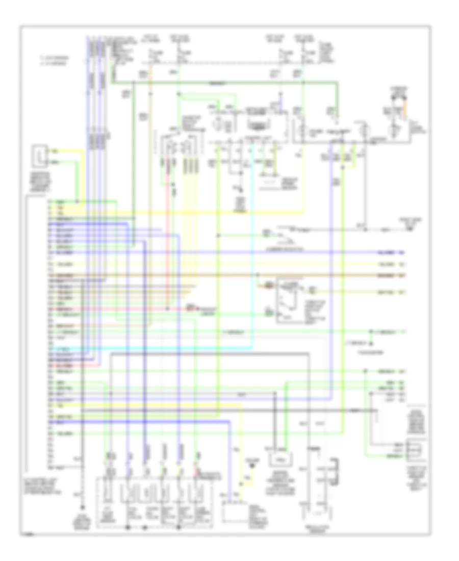 3 0L DOHC Transmission Wiring Diagram Digital Cluster for Nissan Maxima GXE 1993
