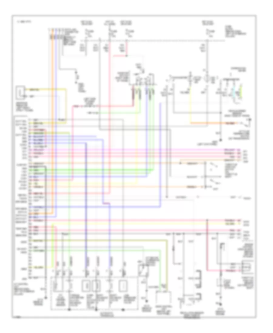 AT Wiring Diagram for Nissan Pathfinder LE 1997