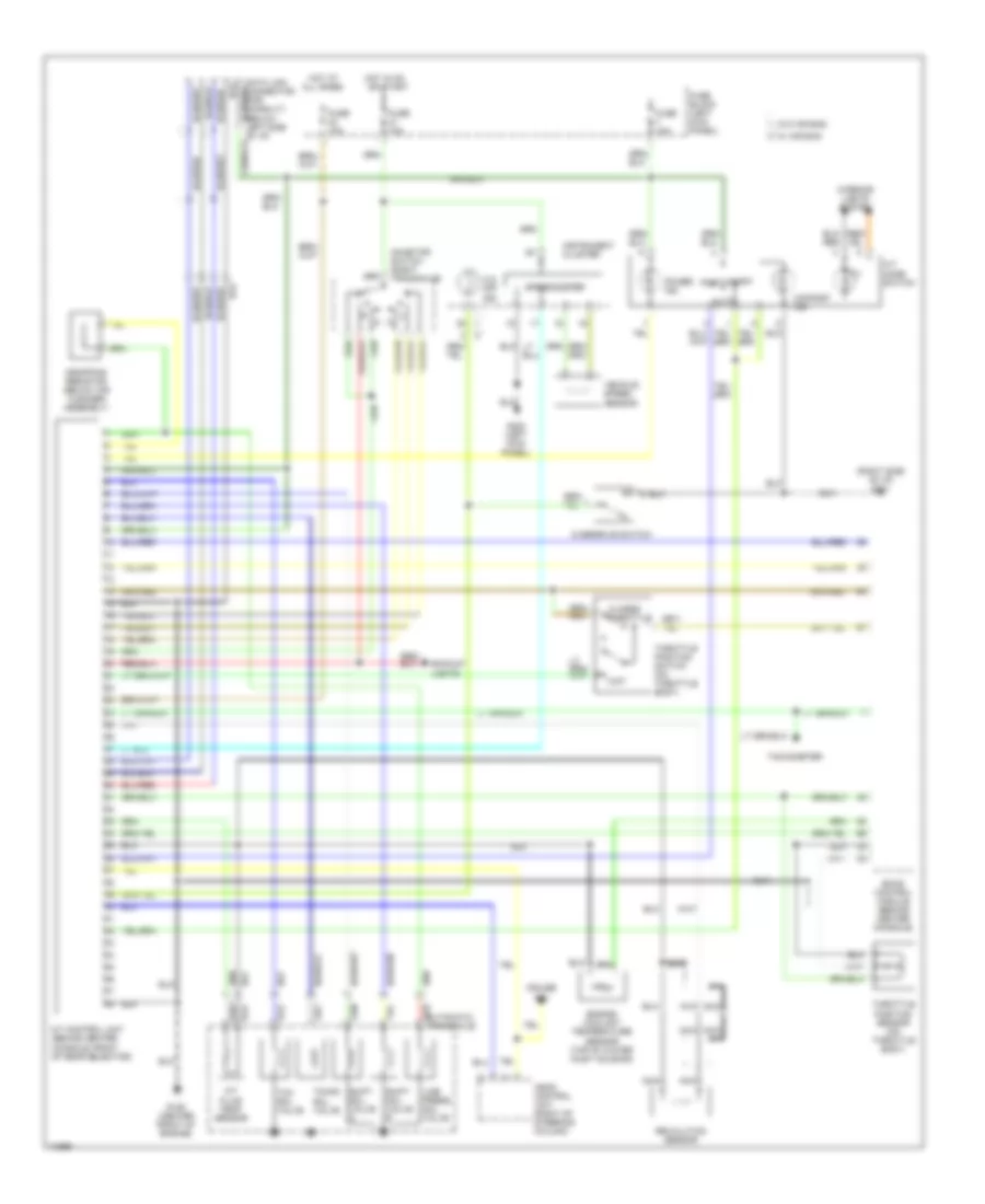 3 0L DOHC Transmission Wiring Diagram Analog Cluster for Nissan Maxima SE 1993
