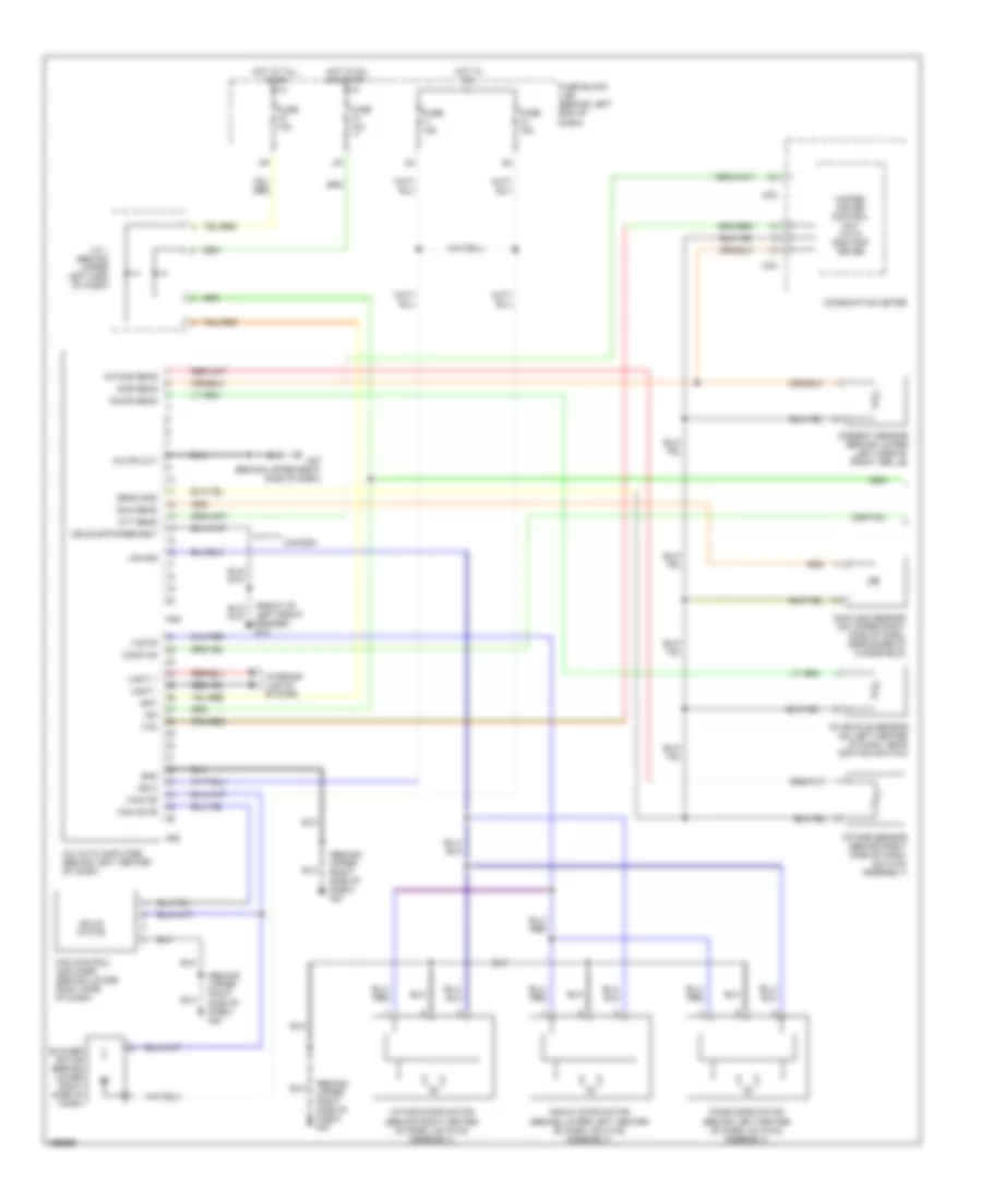 3 5L Automatic A C Wiring Diagram 1 of 2 for Nissan Altima SE 2002