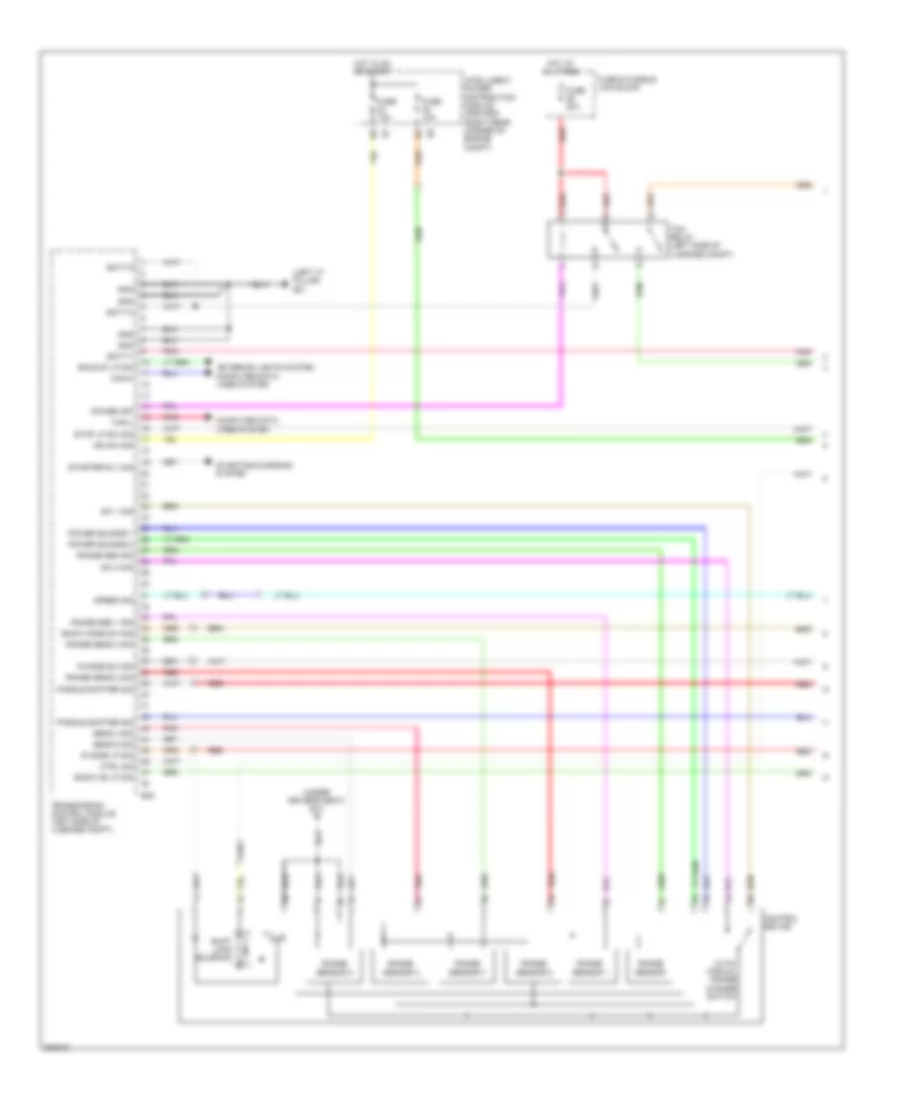 A T Wiring Diagram 1 of 3 for Nissan GT R 2010