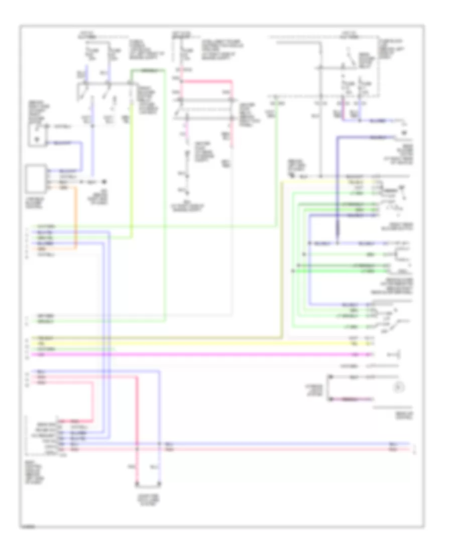 Automatic AC Wiring Diagram (2 of 3) for Nissan Quest 2005