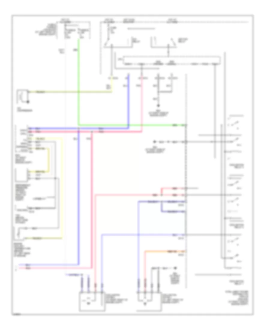 Automatic AC Wiring Diagram (3 of 3) for Nissan Quest 2005