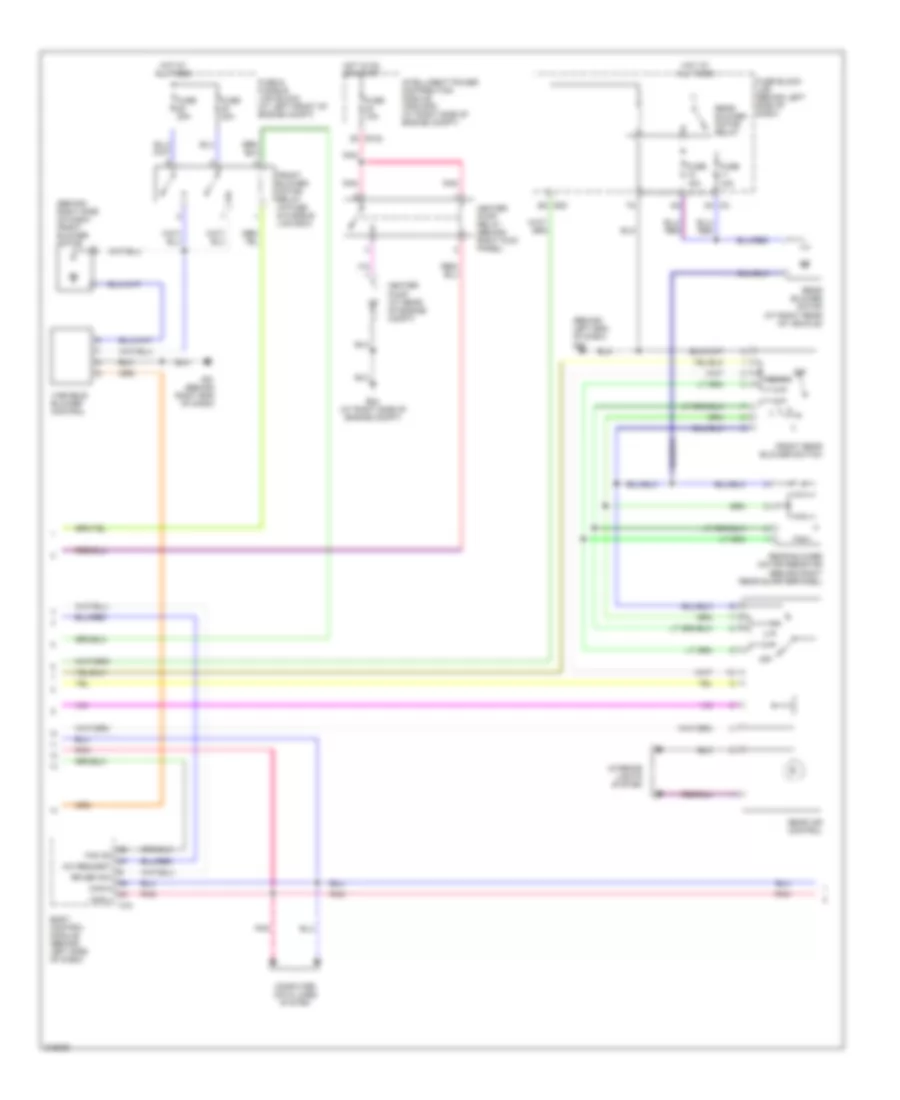Manual A C Wiring Diagram 2 of 3 for Nissan Quest 2005