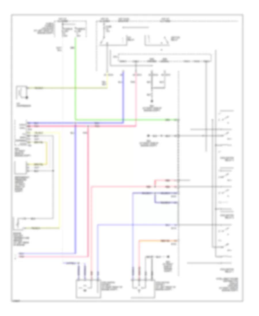 Manual A C Wiring Diagram 3 of 3 for Nissan Quest 2005