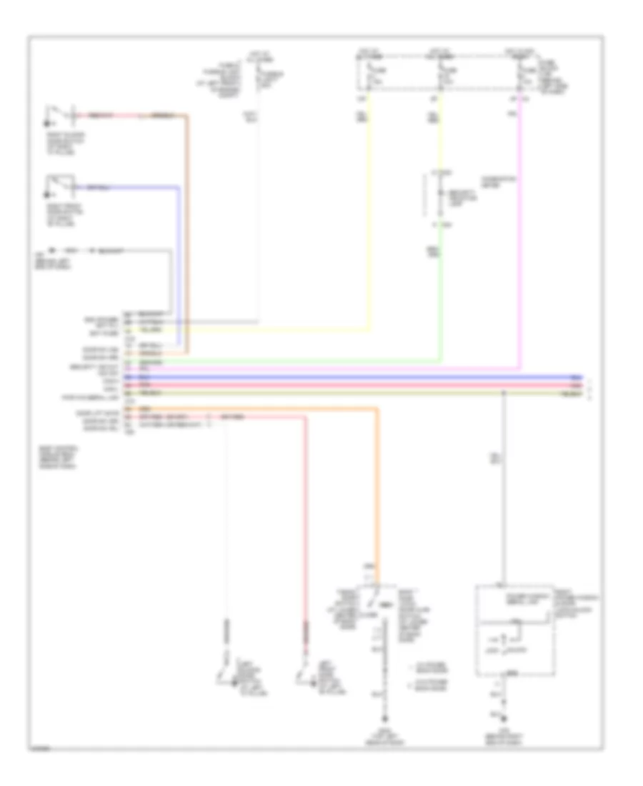 Forced Entry Wiring Diagram 1 of 2 for Nissan Quest 2005