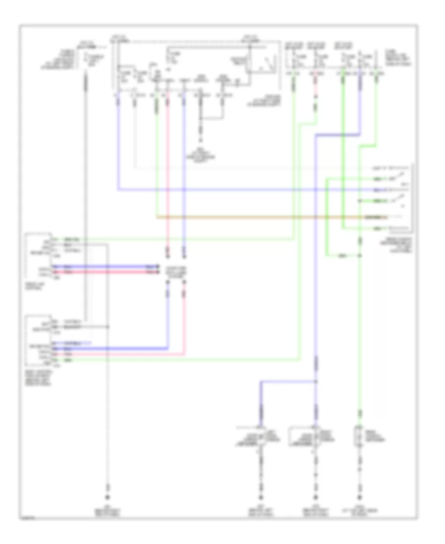 Defoggers Wiring Diagram for Nissan Quest 2005