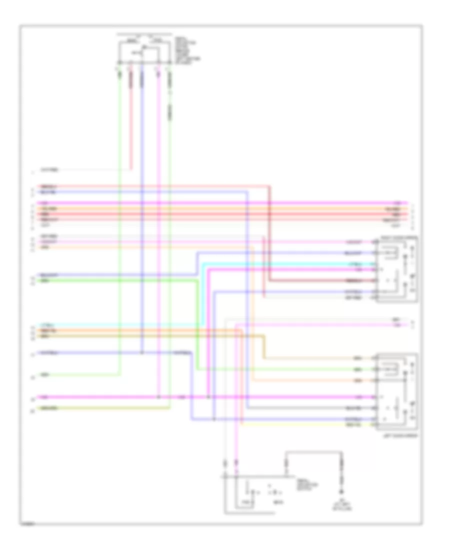 Memory Systems Wiring Diagram (2 of 3) for Nissan Quest 2005