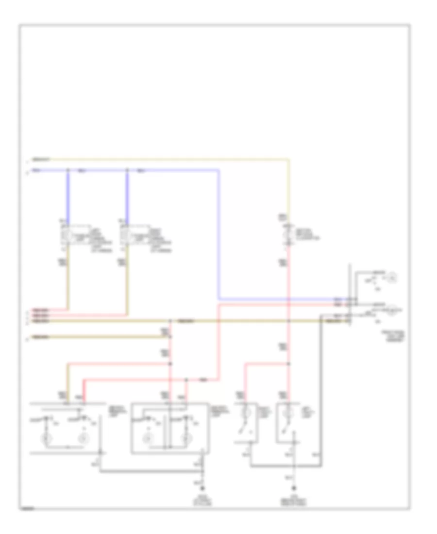 Courtesy Lamps Wiring Diagram (2 of 2) for Nissan Armada LE 2008
