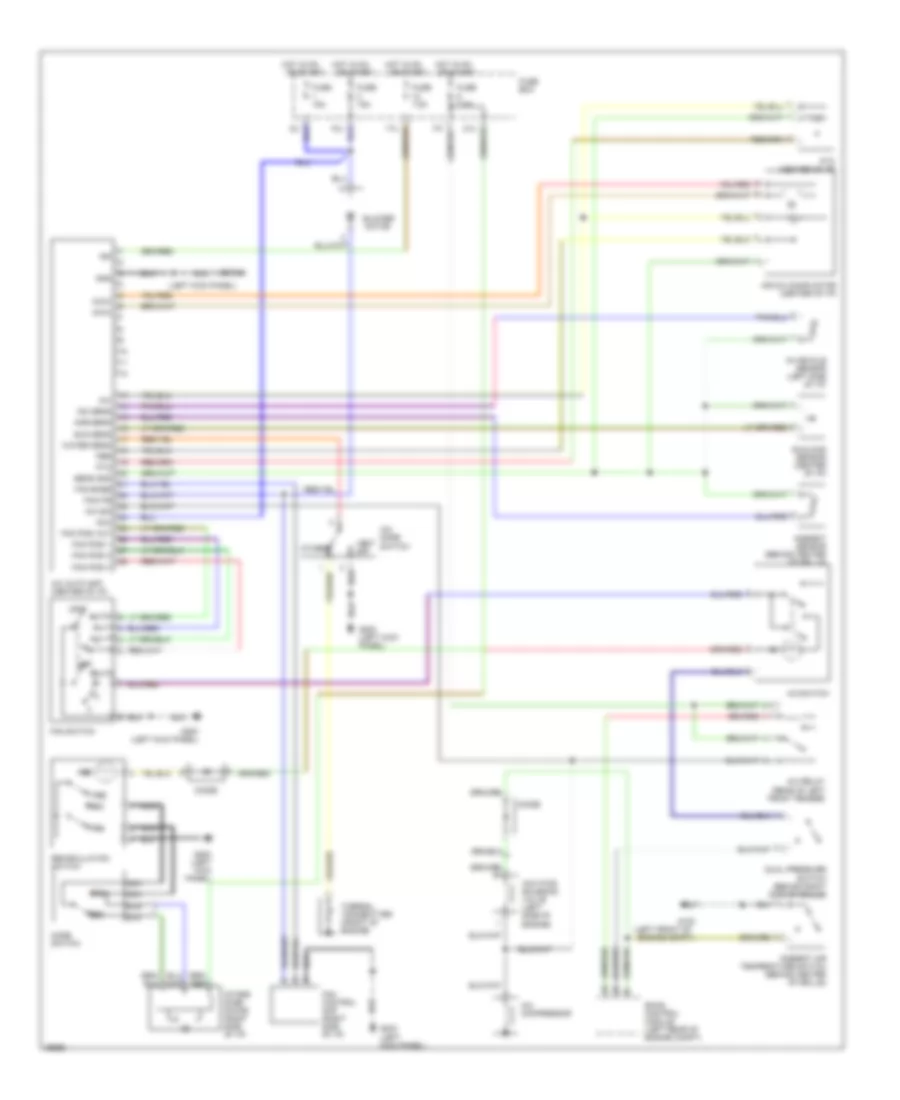 A C Wiring Diagram Auto A C for Nissan Pathfinder XE 1997