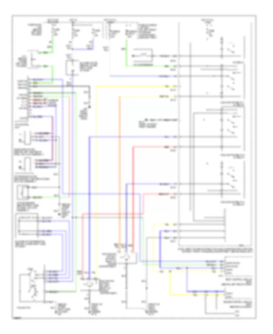 Manual AC Wiring Diagram for Nissan Altima SL 2002