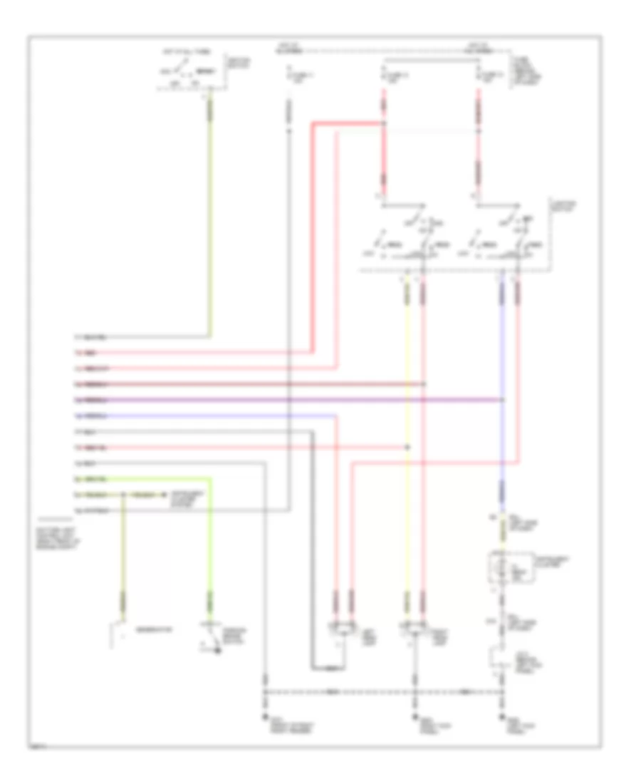Headlight Wiring Diagram with DRL for Nissan Pickup 1997