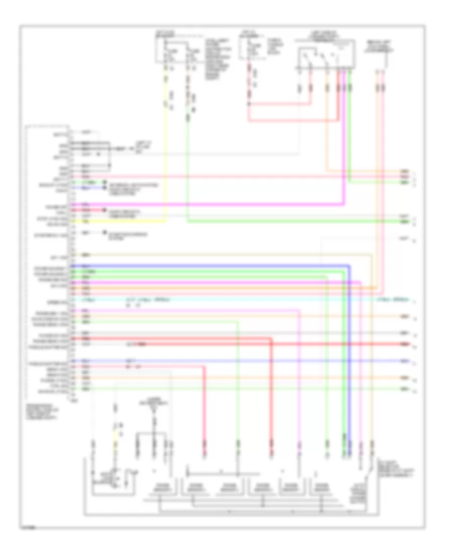 A T Wiring Diagram 1 of 3 for Nissan GT R Premium 2012