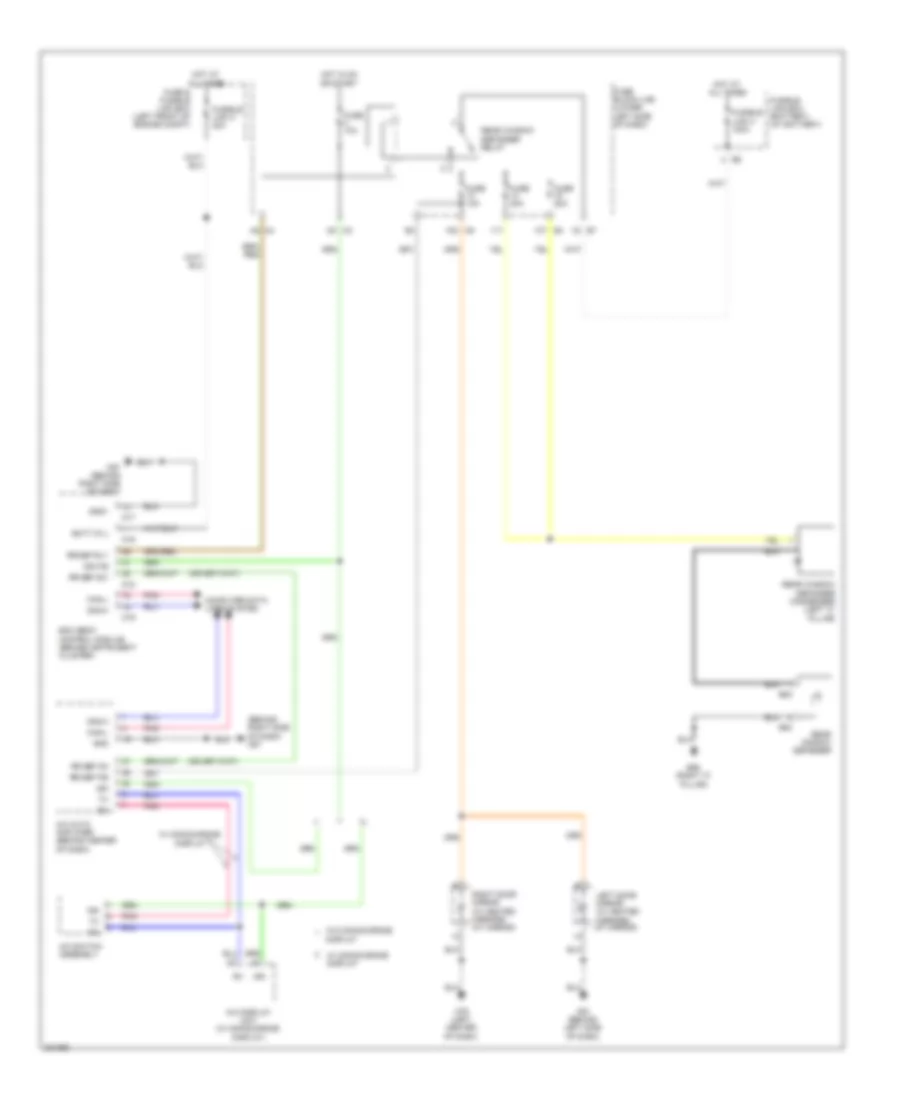 Defoggers Wiring Diagram for Nissan Maxima S 2010