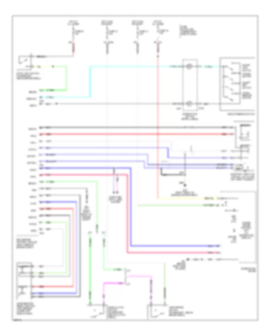 Cruise Control Wiring Diagram for Nissan Frontier LE 2008