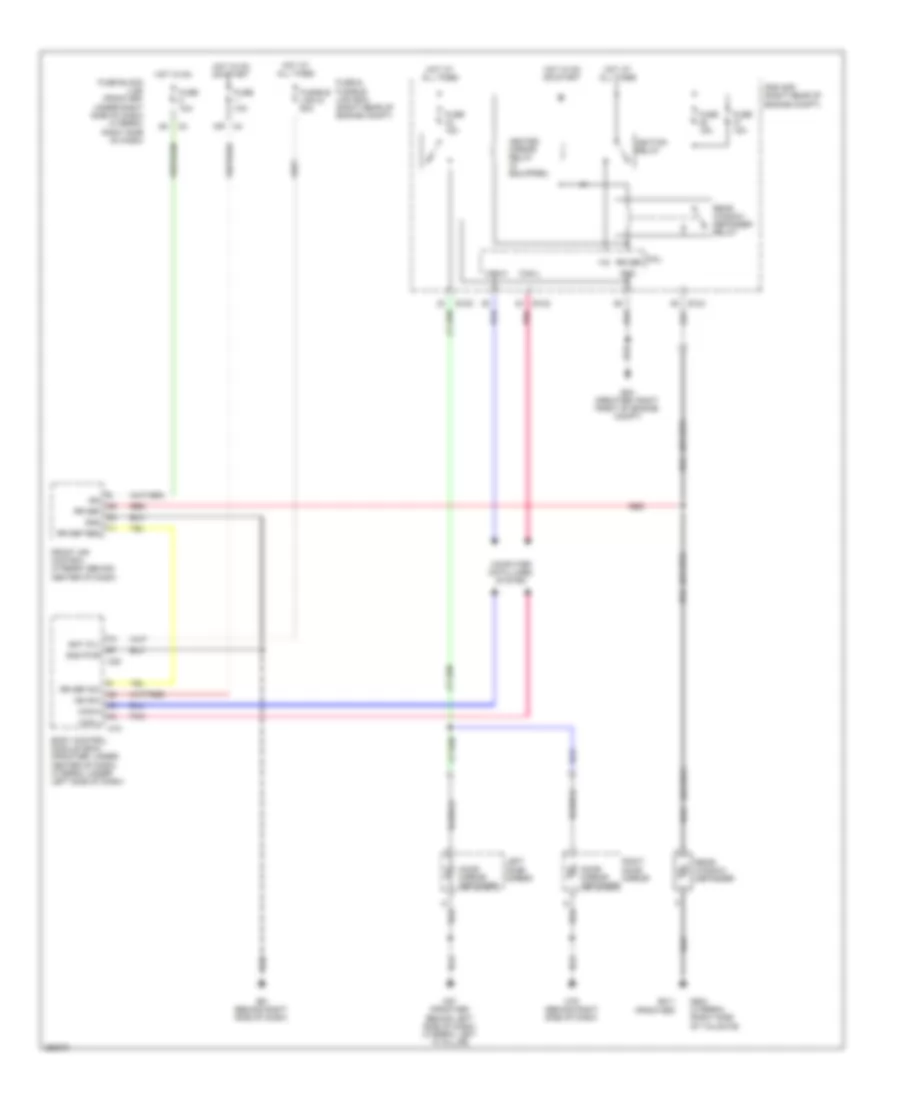 Defoggers Wiring Diagram for Nissan Frontier LE 2008