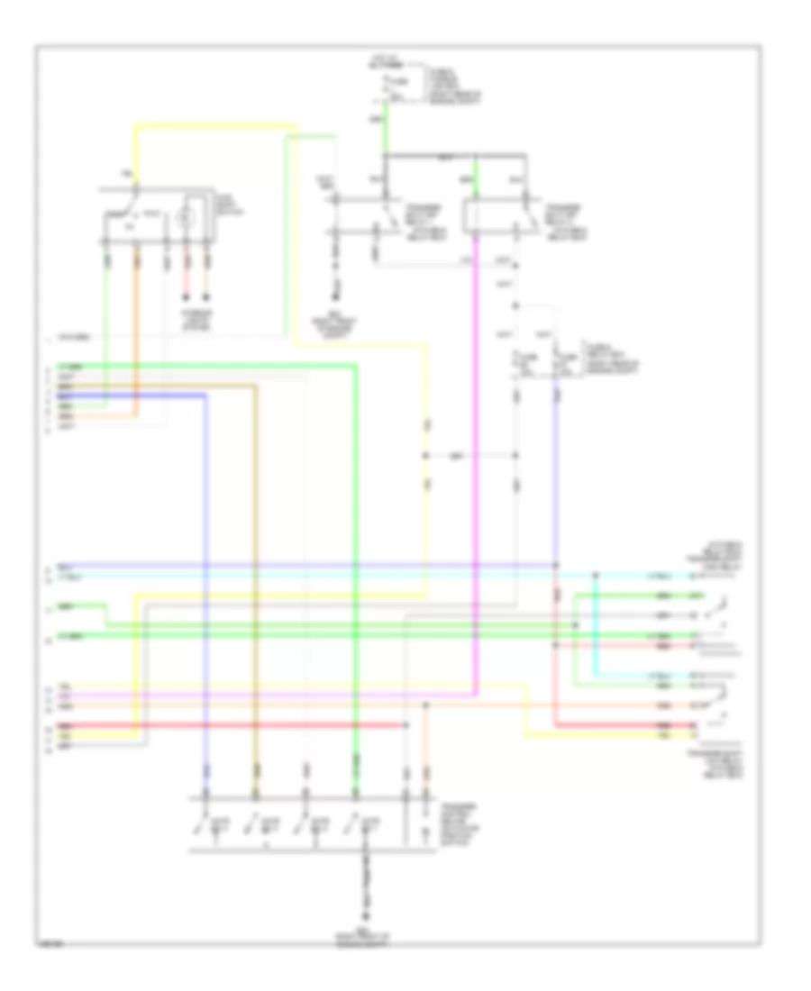 4WD Wiring Diagram A T 2 of 2 for Nissan Frontier LE 2008