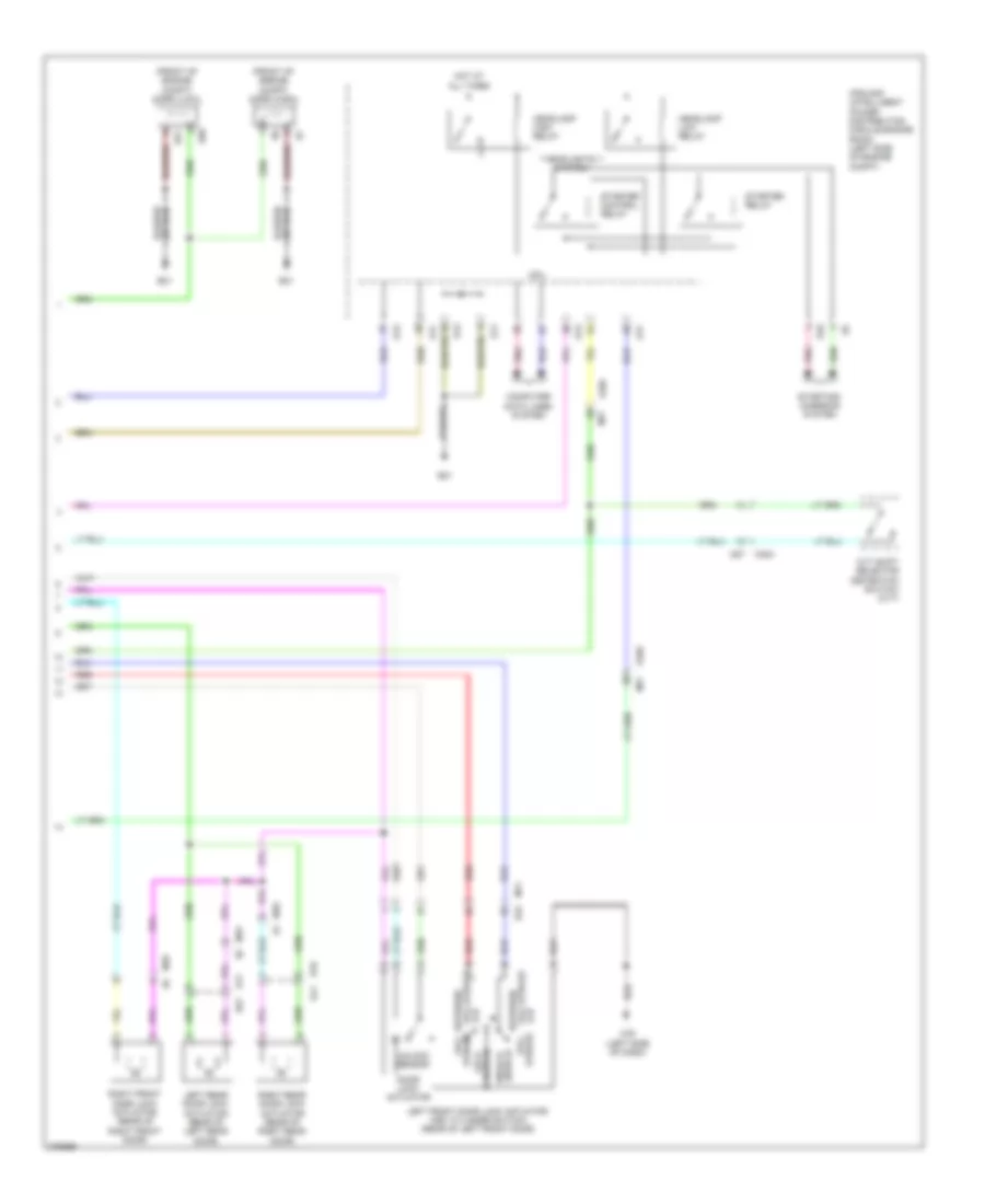 Forced Entry Wiring Diagram with Intelligent Key Unit 3 of 3 for Nissan Juke S 2012