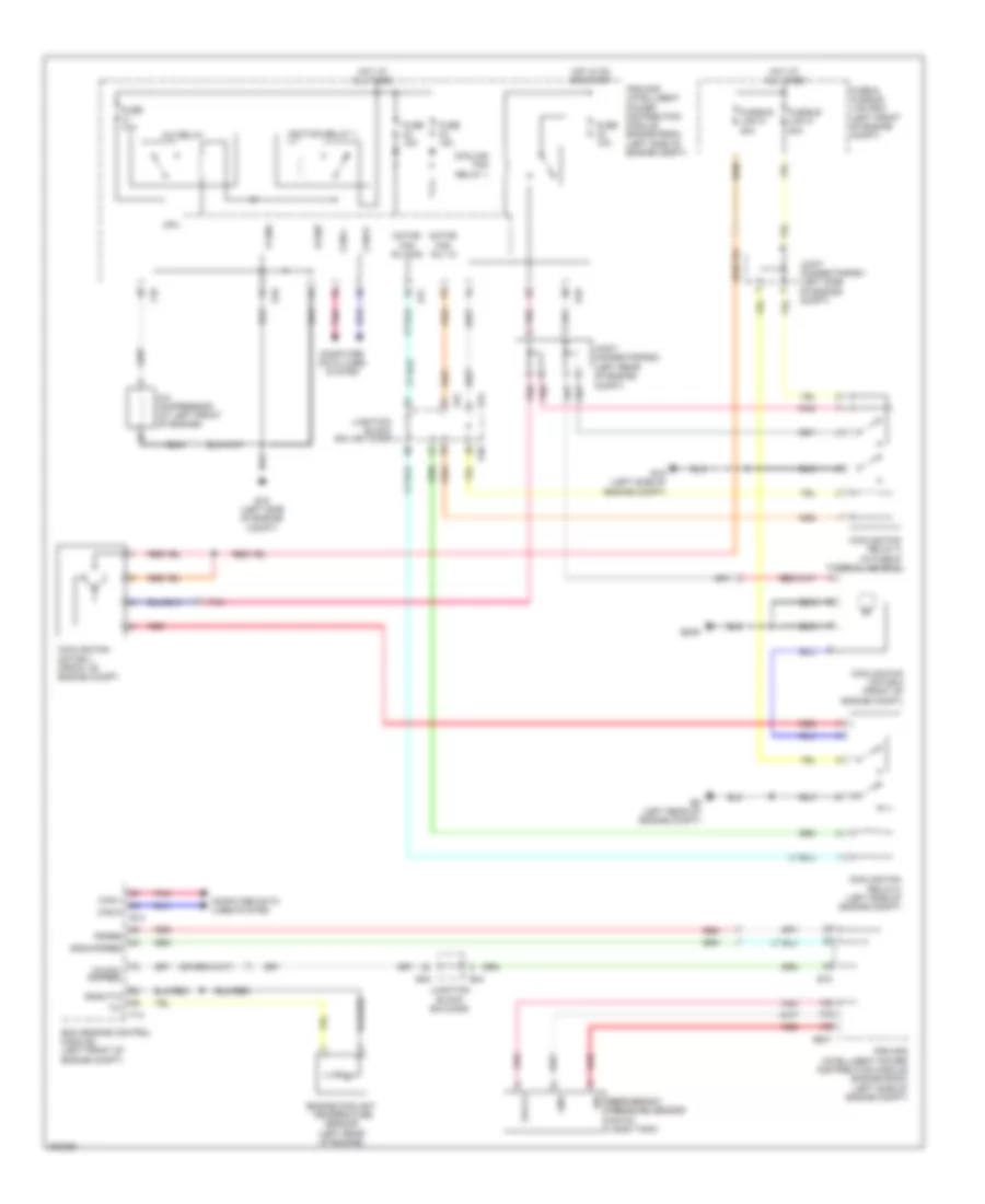 Cooling Fan Wiring Diagram for Nissan Maxima SV 2010