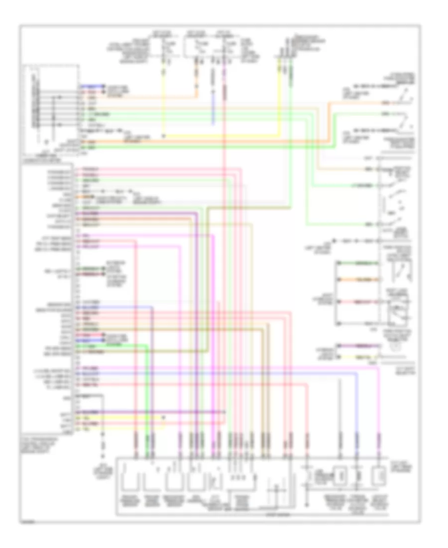 Transmission Wiring Diagram for Nissan Maxima SV 2010