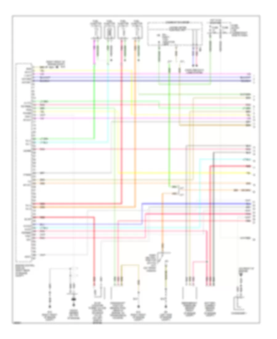 2 5L Engine Performance Wiring Diagram 1 of 4 for Nissan Frontier Nismo 2008