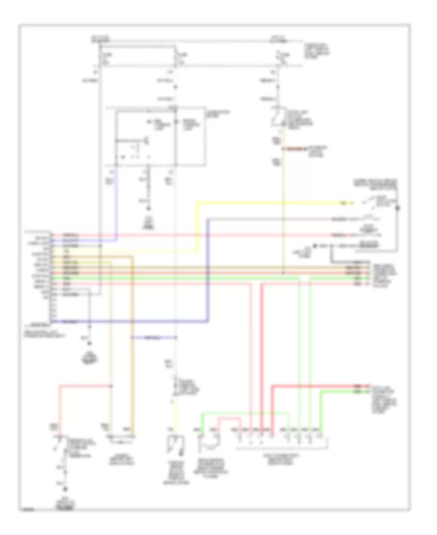 2 4L Anti lock Brake Wiring Diagrams for Nissan Frontier Desert Runner XE 2002