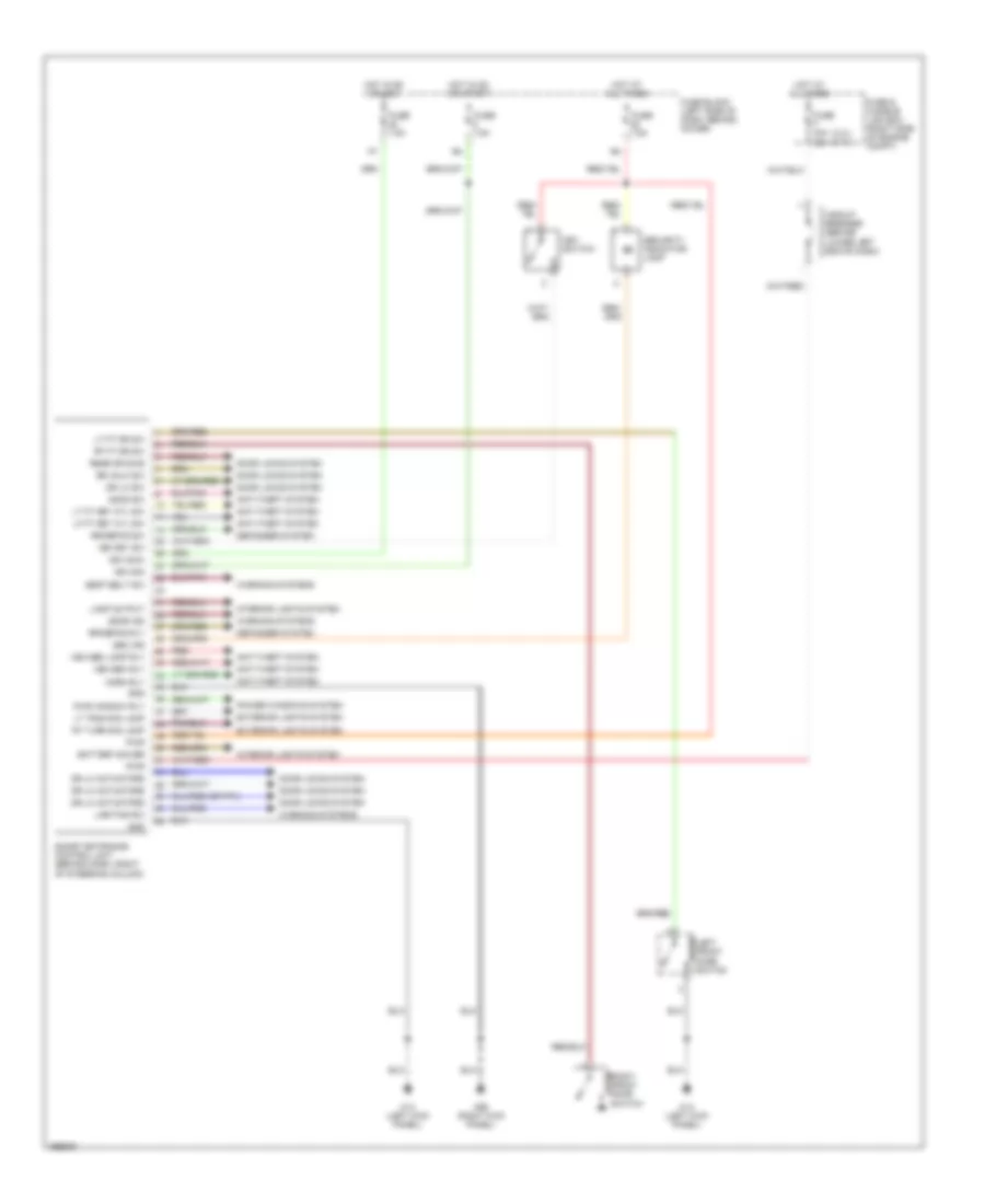 Body Computer Wiring Diagrams for Nissan Frontier Desert Runner XE 2002