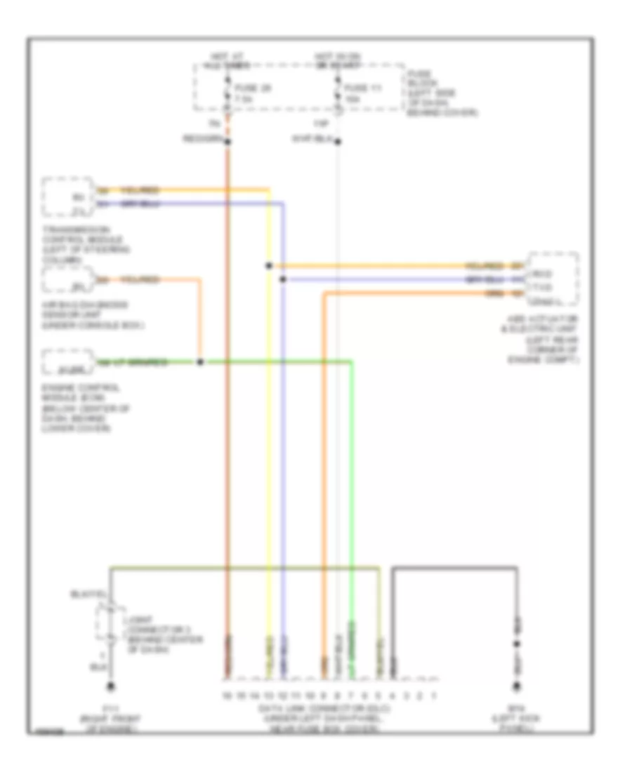 3 3L Computer Data Lines 2WD for Nissan Frontier Desert Runner XE 2002