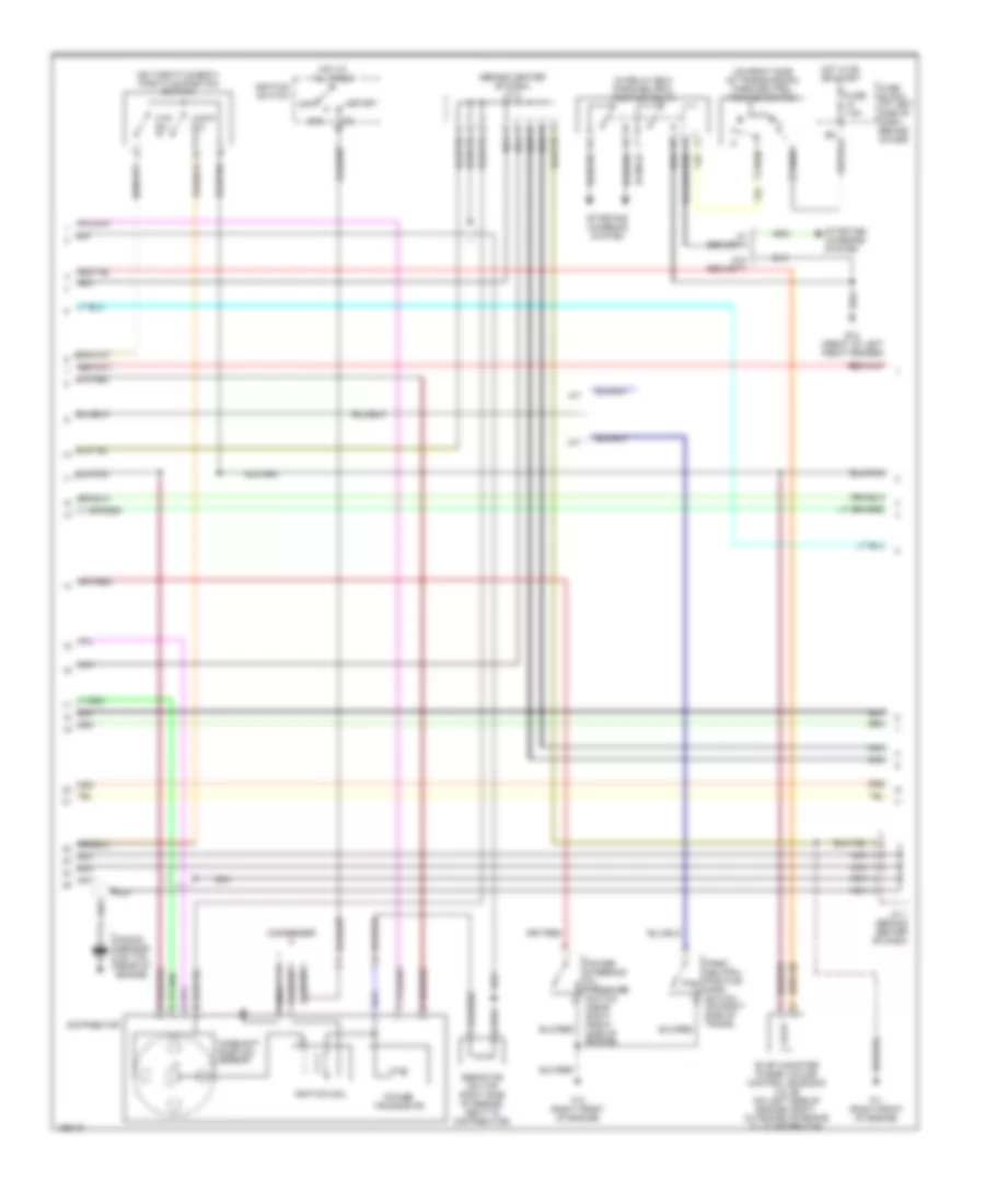 3.3L SC, Engine Performance Wiring Diagrams (2 of 3) for Nissan Frontier Desert Runner XE 2002