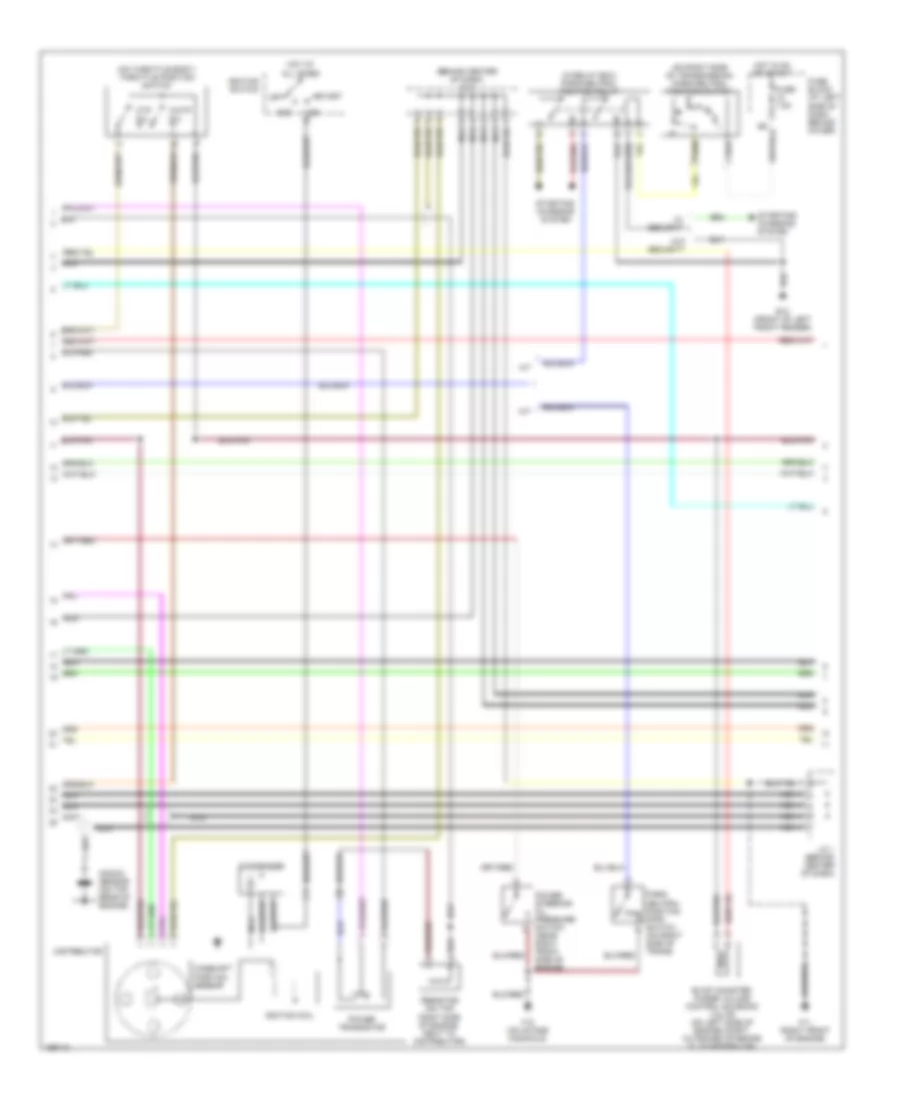 3.3L, Engine Performance Wiring Diagrams (2 of 3) for Nissan Frontier Desert Runner XE 2002