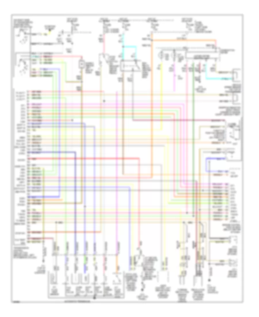 3 3L SC A T Wiring Diagram for Nissan Frontier Desert Runner XE 2002