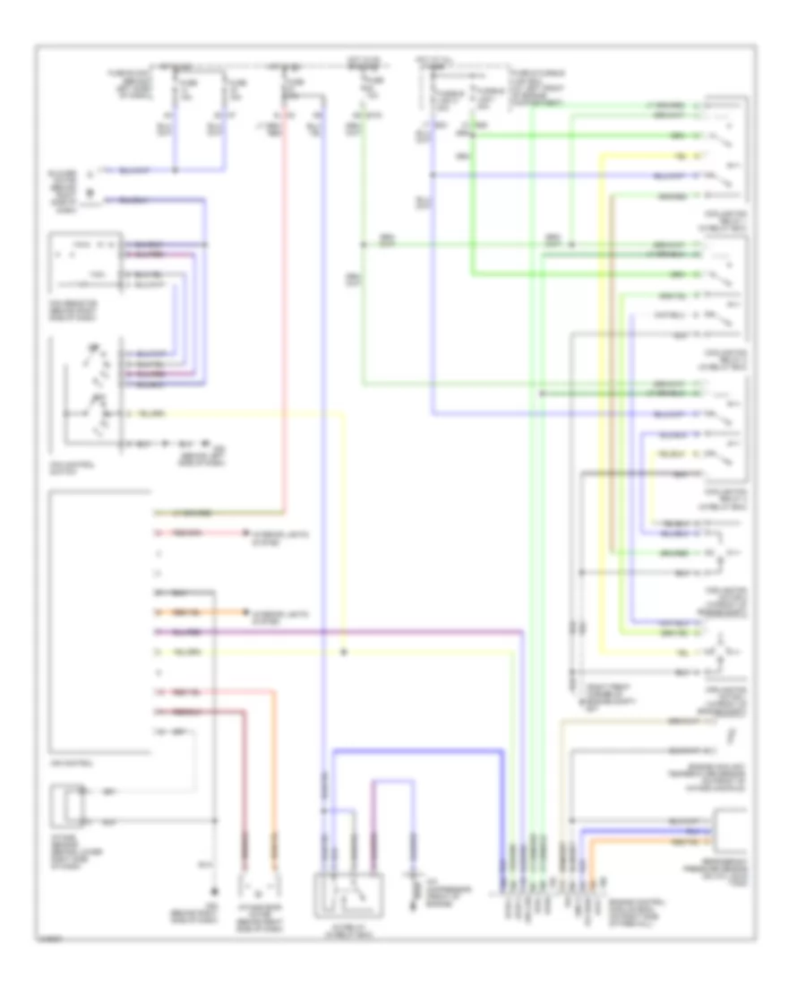 2.5L, Manual AC Wiring Diagram for Nissan Sentra S 2005
