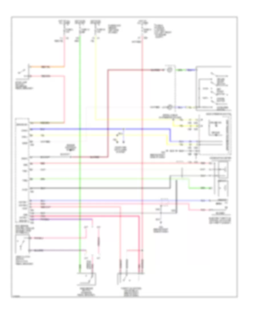 Cruise Control Wiring Diagram for Nissan Sentra S 2005