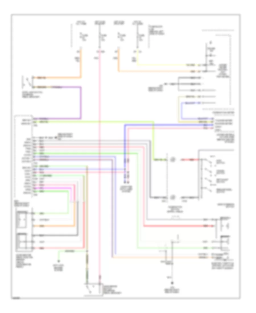 Cruise Control Wiring Diagram for Nissan Maxima SE 2008