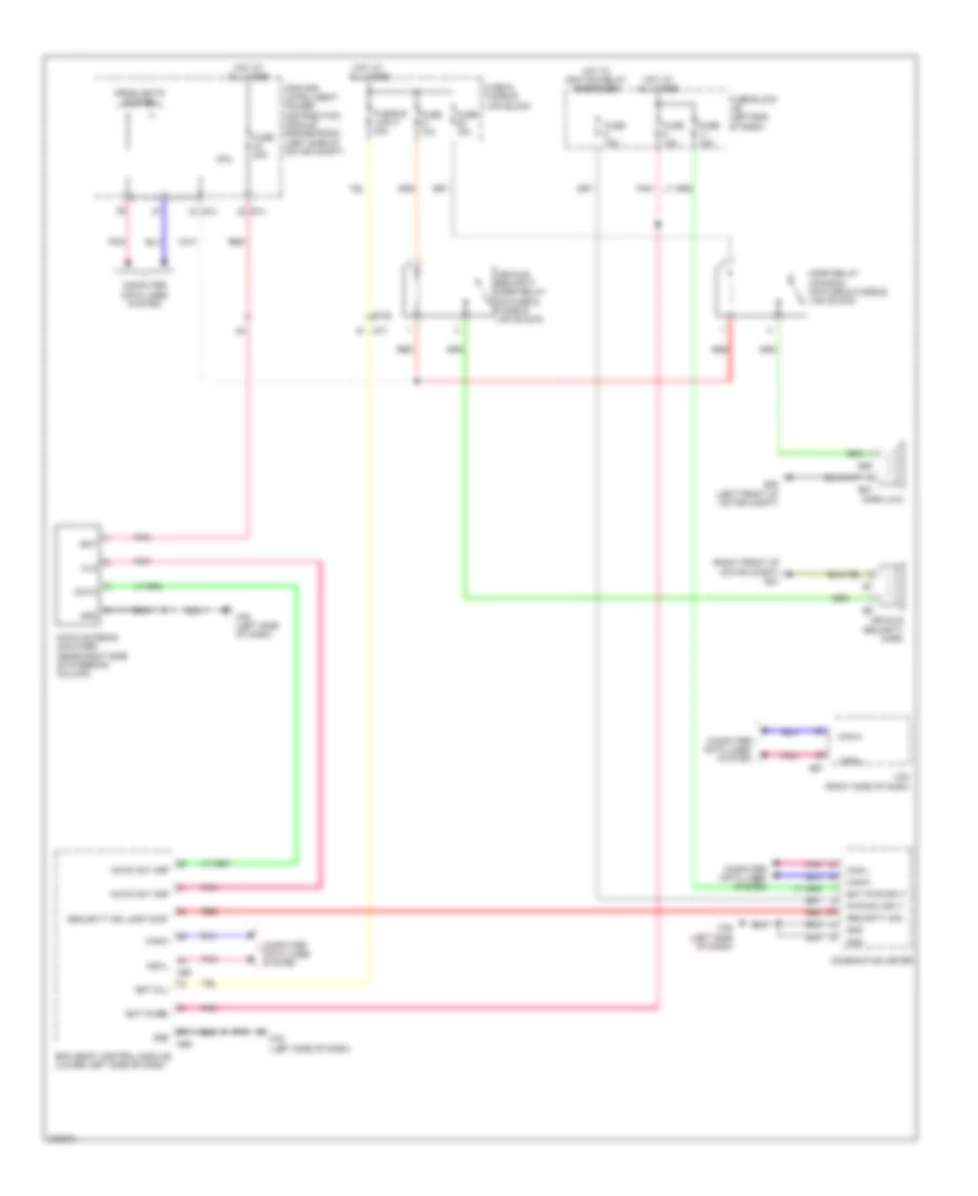 Immobilizer Wiring Diagram for Nissan Leaf SV 2012