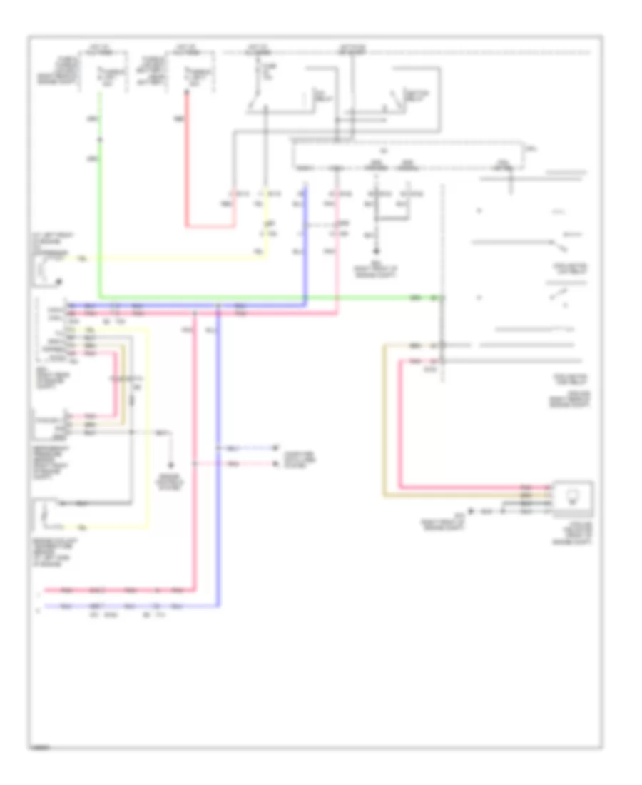 Manual AC Wiring Diagram (2 of 2) for Nissan Pathfinder LE 2010